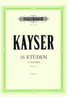 36 Etüden, op. 20 für Violine